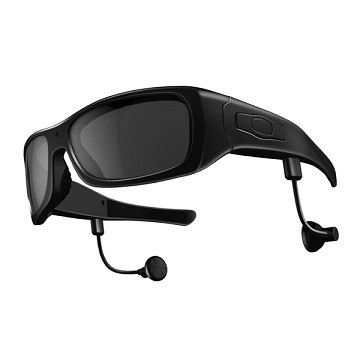 Полные солнечные очки стекел видеокамеры шпионки HD 720P 30fps/mp3 Bluetooth